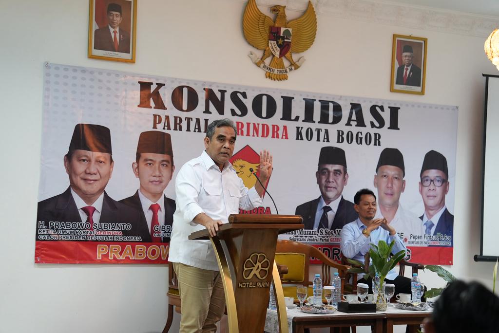 Sekjen Partai Gerindra Ahmad Muzani